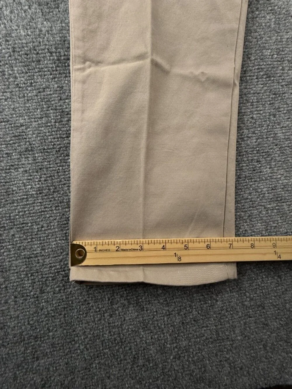 NWD NWT Banana Republic 32x32 Dawson Chino Beige Cotton Pants Adult Flat Front